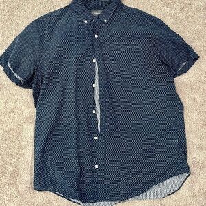 Bonobos - Men's Blue Patterned Shirt
